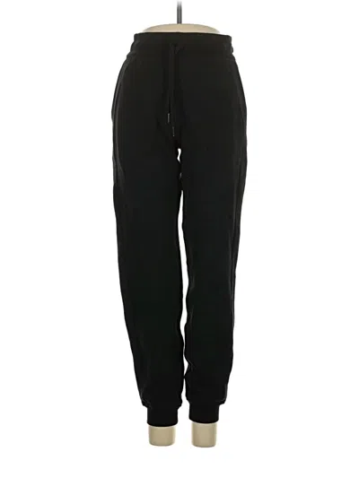 Pre-owned Lululemon Athletica Track Pants In Black