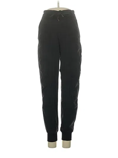 Pre-owned Lululemon Athletica Track Pants In Black