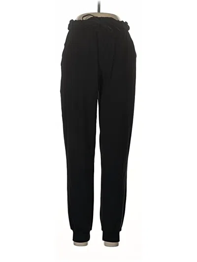 Pre-owned Lululemon Athletica Track Pants In Black
