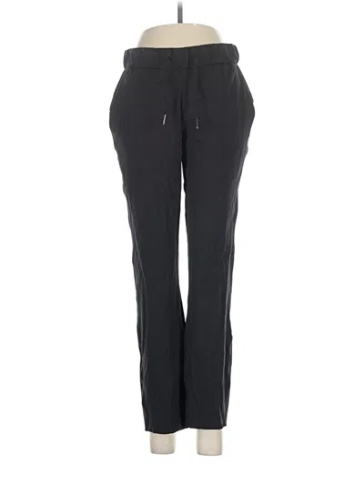 Pre-owned Lululemon Athletica Track Pants In Black