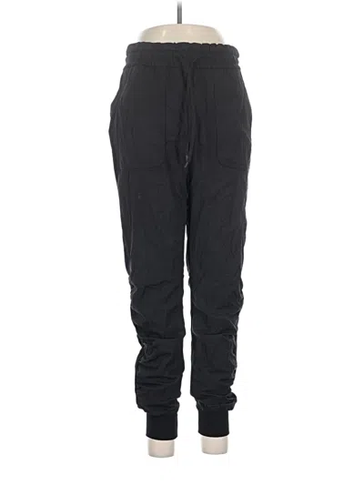 Pre-owned Lululemon Athletica Track Pants In Black