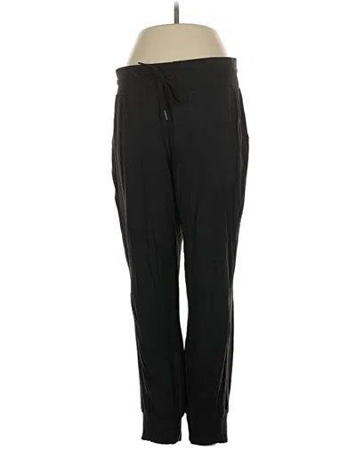 Pre-owned Lululemon Athletica Track Pants In Black