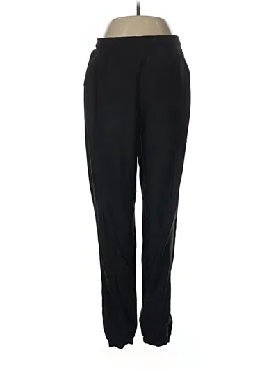 Pre-owned Lululemon Athletica Track Pants In Black
