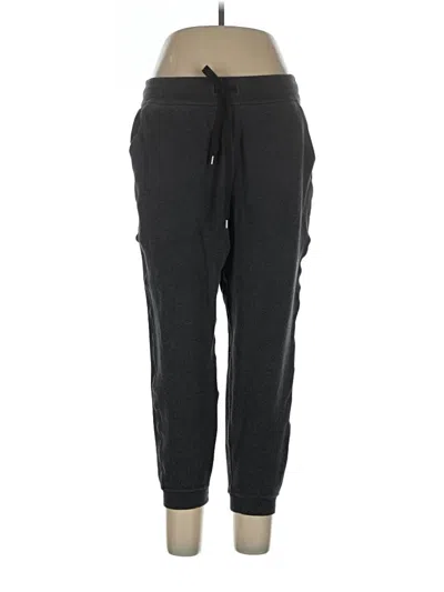 Pre-owned Lululemon Athletica Track Pants In Black