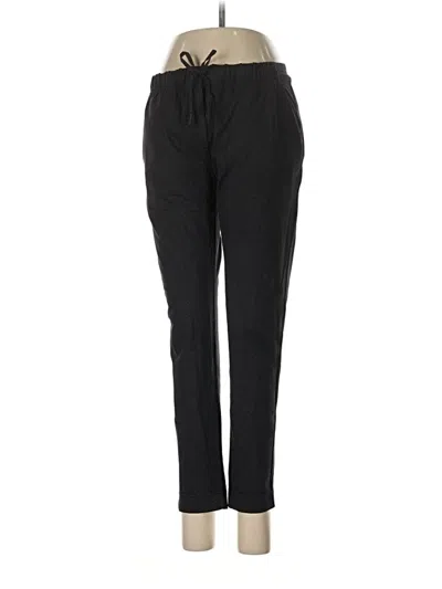 Pre-owned Lululemon Athletica Track Pants In Black