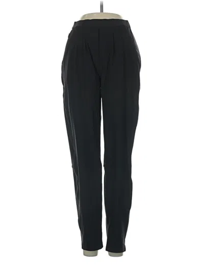 Pre-owned Lululemon Athletica Track Pants In Black