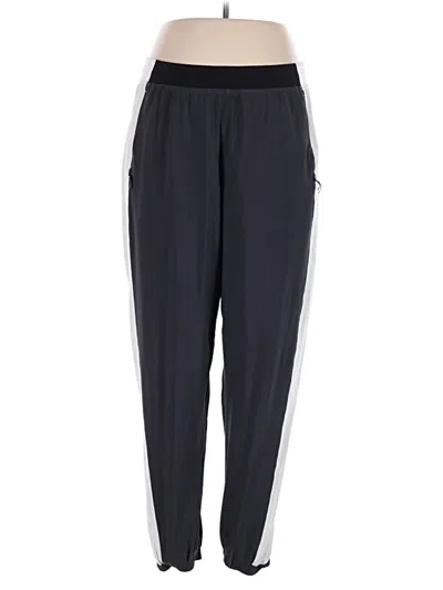 Pre-owned Lululemon Athletica Track Pants In Black