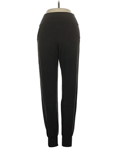 Pre-owned Lululemon Athletica Track Pants In Black