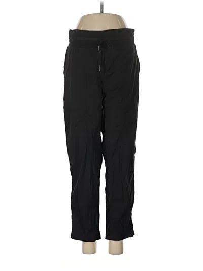 Pre-owned Lululemon Athletica Track Pants In Black
