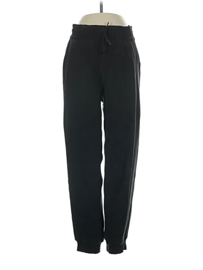 Pre-owned Lululemon Athletica Track Pants In Black