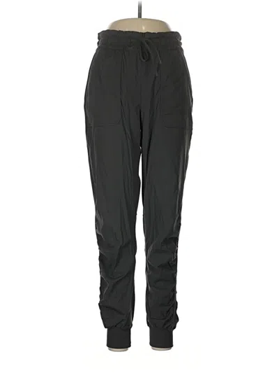 Pre-owned Lululemon Athletica Track Pants In Black