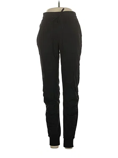 Pre-owned Lululemon Athletica Track Pants In Black