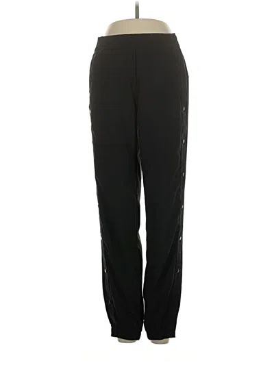 Pre-owned Lululemon Athletica Track Pants In Black