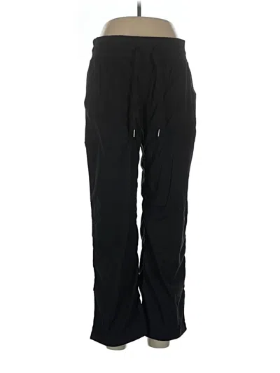 Pre-owned Lululemon Athletica Track Pants In Black