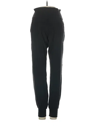 Pre-owned Lululemon Athletica Track Pants In Black