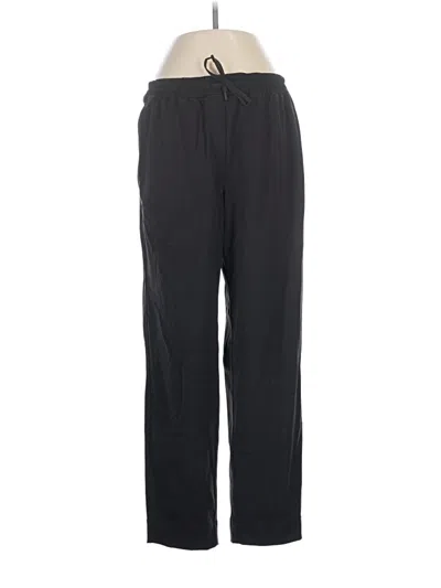 Pre-owned Lululemon Athletica Track Pants In Black