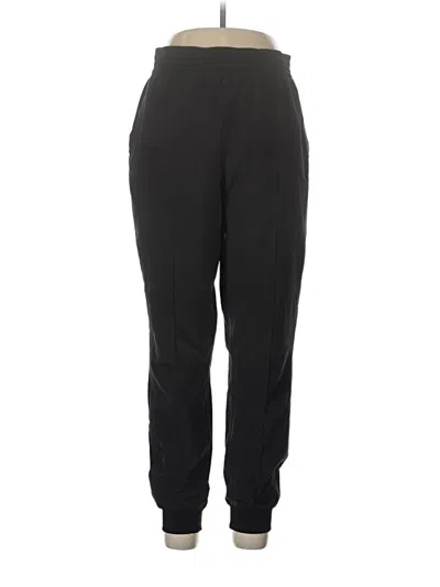 Pre-owned Lululemon Athletica Track Pants In Black