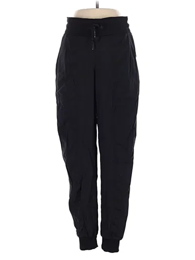 Pre-owned Lululemon Athletica Track Pants In Black