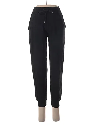 Pre-owned Lululemon Athletica Track Pants In Black