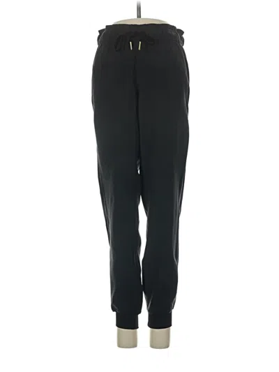 Pre-owned Lululemon Athletica Track Pants In Black