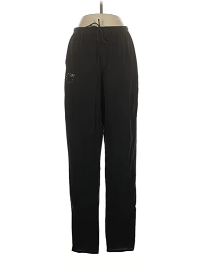 Pre-owned Lululemon Athletica Track Pants In Black