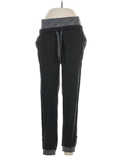 Pre-owned Lululemon Athletica Track Pants In Black