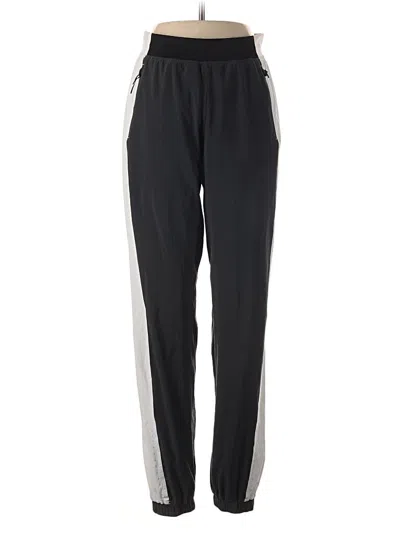 Pre-owned Lululemon Athletica Track Pants In Black