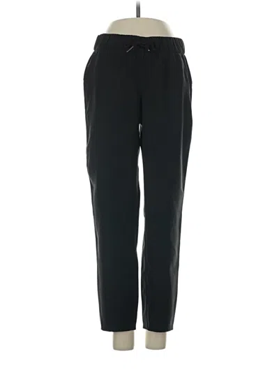 Pre-owned Lululemon Athletica Track Pants In Black