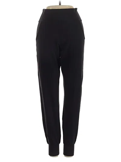 Pre-owned Lululemon Athletica Track Pants In Black