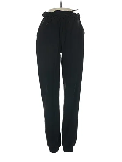 Pre-owned Lululemon Athletica Track Pants In Black