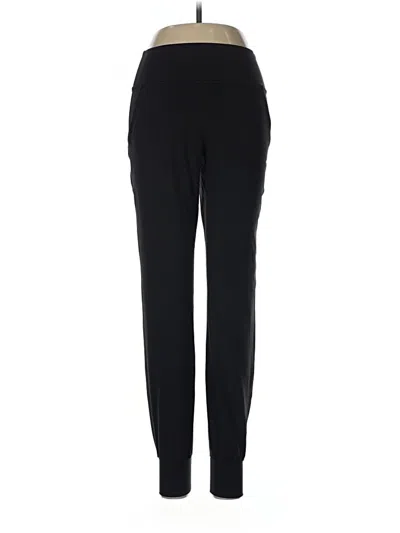 Pre-owned Lululemon Athletica Track Pants In Black