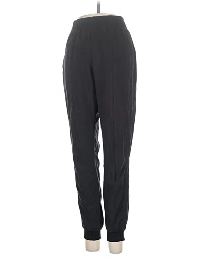 Pre-owned Lululemon Athletica Track Pants In Black