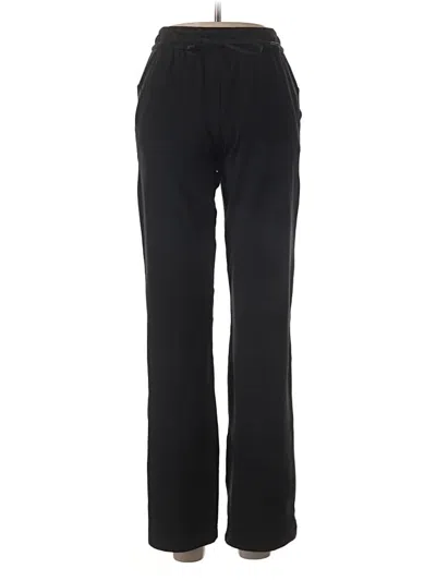 Pre-owned Lululemon Athletica Track Pants In Black