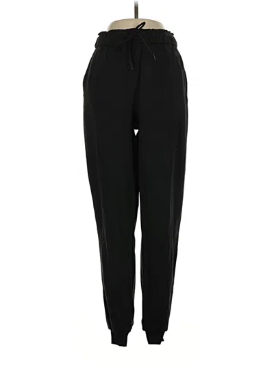 Pre-owned Lululemon Athletica Track Pants In Black
