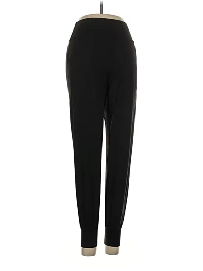 Pre-owned Lululemon Athletica Track Pants In Black