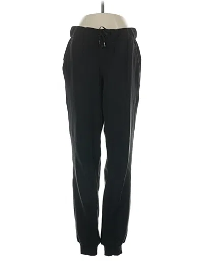 Pre-owned Lululemon Athletica Track Pants In Black