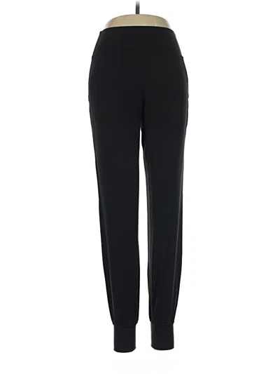 Pre-owned Lululemon Athletica Track Pants In Black