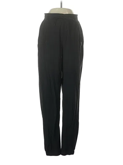 Pre-owned Lululemon Athletica Track Pants In Black