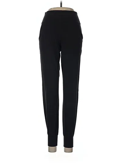 Pre-owned Lululemon Athletica Track Pants In Black