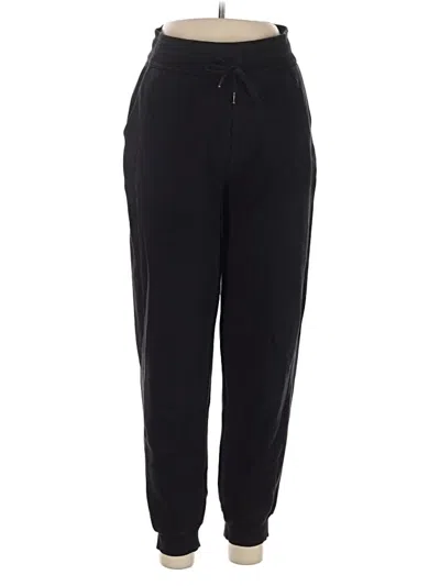 Pre-owned Lululemon Athletica Track Pants In Black