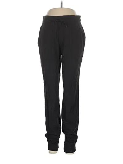 Pre-owned Lululemon Athletica Track Pants In Black