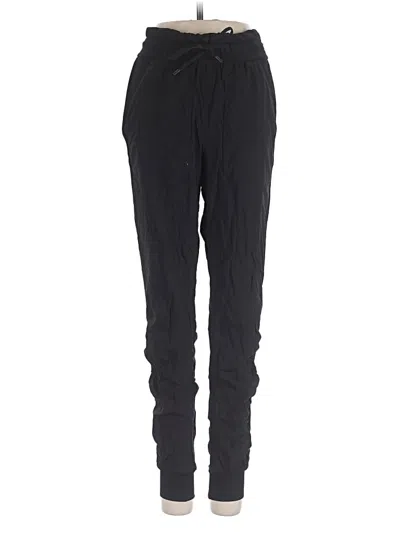 Pre-owned Lululemon Athletica Track Pants In Black