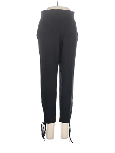 Pre-owned Lululemon Athletica Track Pants In Black