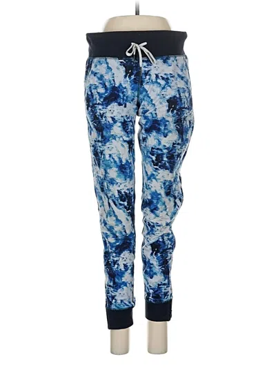 Pre-owned Lululemon Athletica Track Pants In Blue