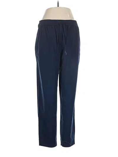 Pre-owned Lululemon Athletica Track Pants In Blue