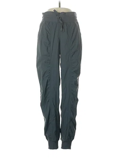 Pre-owned Lululemon Athletica Track Pants In Blue