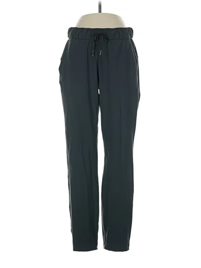 Pre-owned Lululemon Athletica Track Pants In Blue