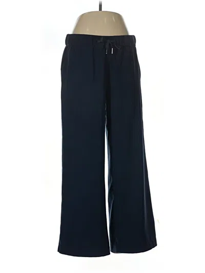 Pre-owned Lululemon Athletica Track Pants In Blue