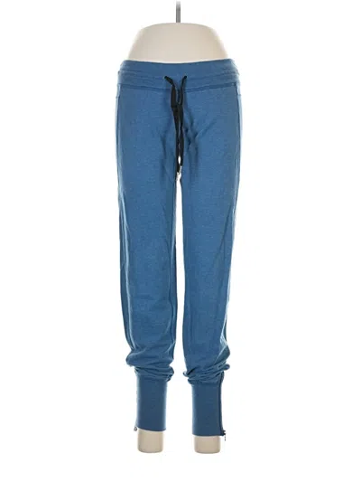 Pre-owned Lululemon Athletica Track Pants In Blue