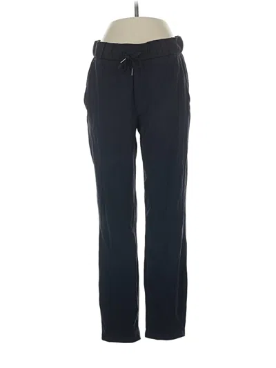 Pre-owned Lululemon Athletica Track Pants In Blue